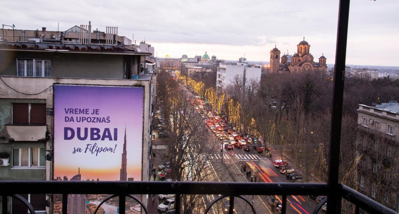 Rooftop Terrace Daire Belgrad Dış mekan fotoğraf