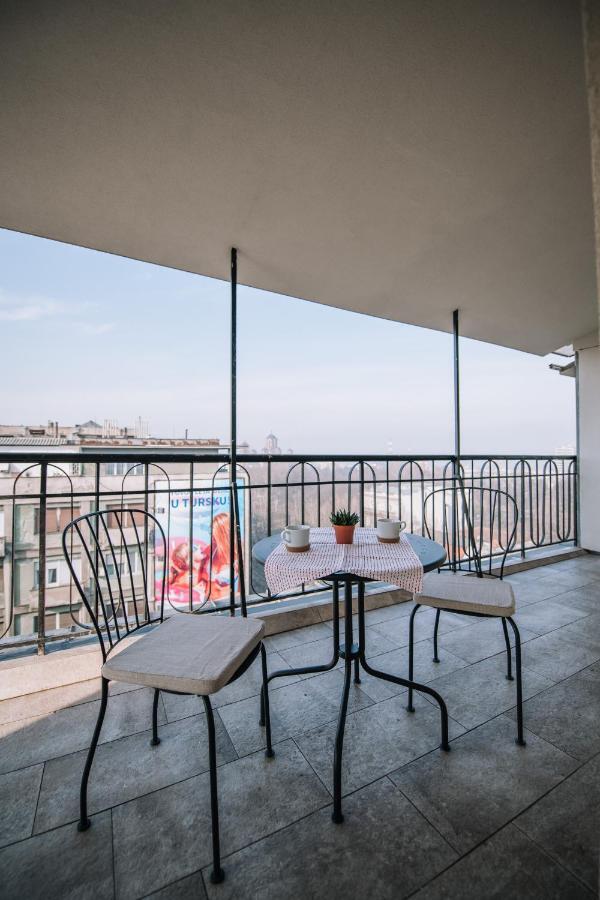 Rooftop Terrace Daire Belgrad Dış mekan fotoğraf